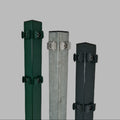 Eckpfosten Typ Multi , 60x40 mm inkl. Abdeckleiste und Abdeckkappe