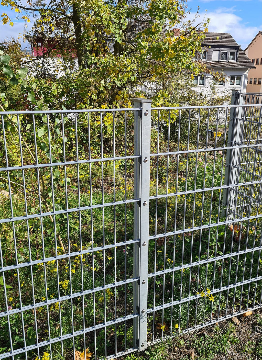 Doppelstabmattenzaun 6/5/6 , Breite 250 cm